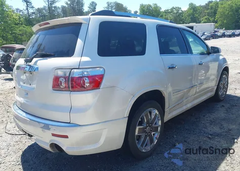 2012 GMC Acadia Denali from USA, damaged, VIN 1GKKRTED4CJ400156